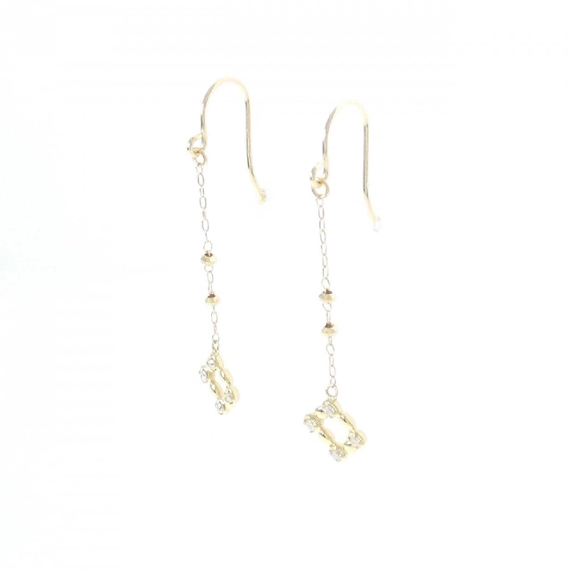 K18YG Bông tai kim cương 0.08CT - Hàng hiệu Chính hãng 873360