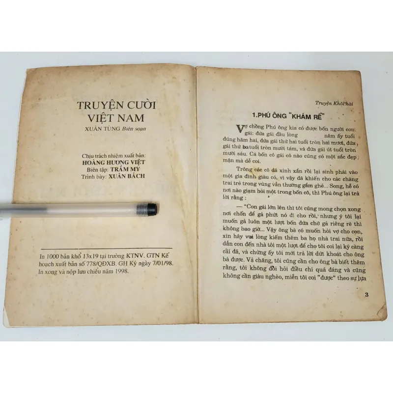 TRUYỆN KHÔI HÀI VIỆT NAM (truyện cười, cổ tích) 790383