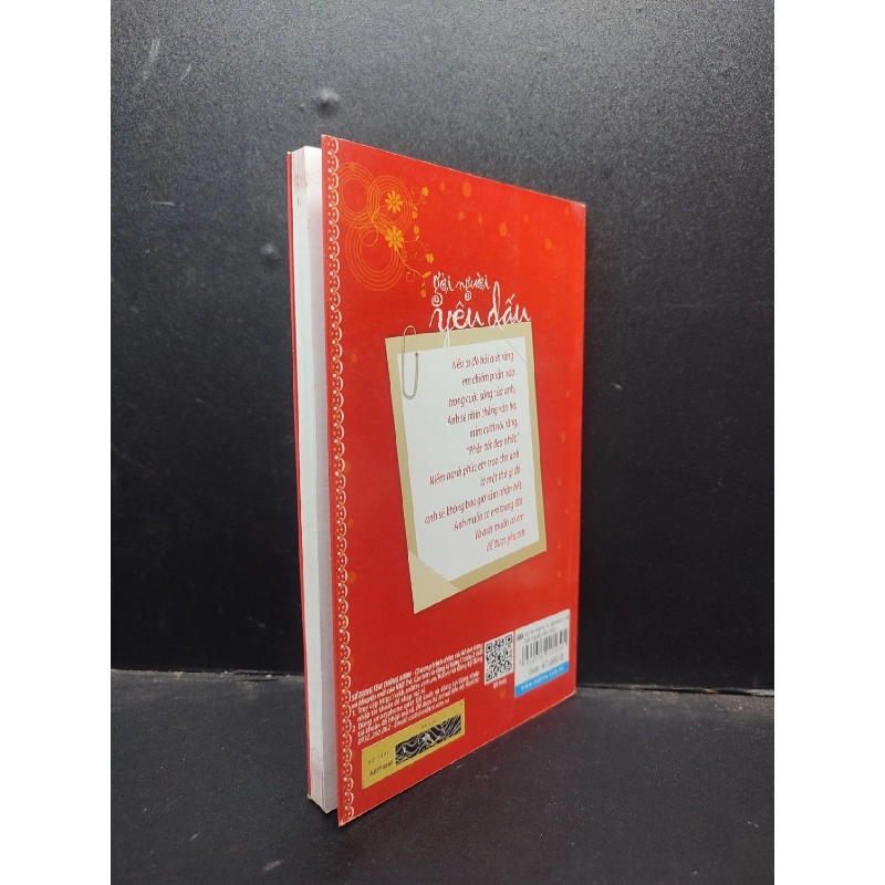 Gởi người yêu dấu for the one i love - Thông điệp yêu thương 2017 mới 90% bẩn nhẹ HCM2503 kỹ năng sống 913671