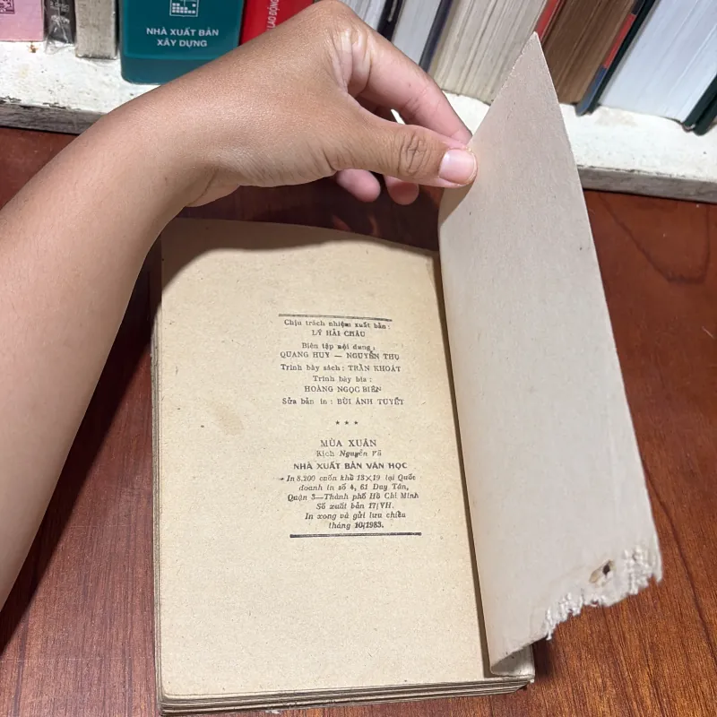 II Sách Xưa: Mùa Xuân (Kịch) - Nguyễn Vũ - 1983 750499