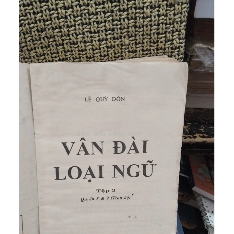 Vân Đài Loại Ngữ Lê Quý Đôn (sách xưa hay có giá trị cao) 504947