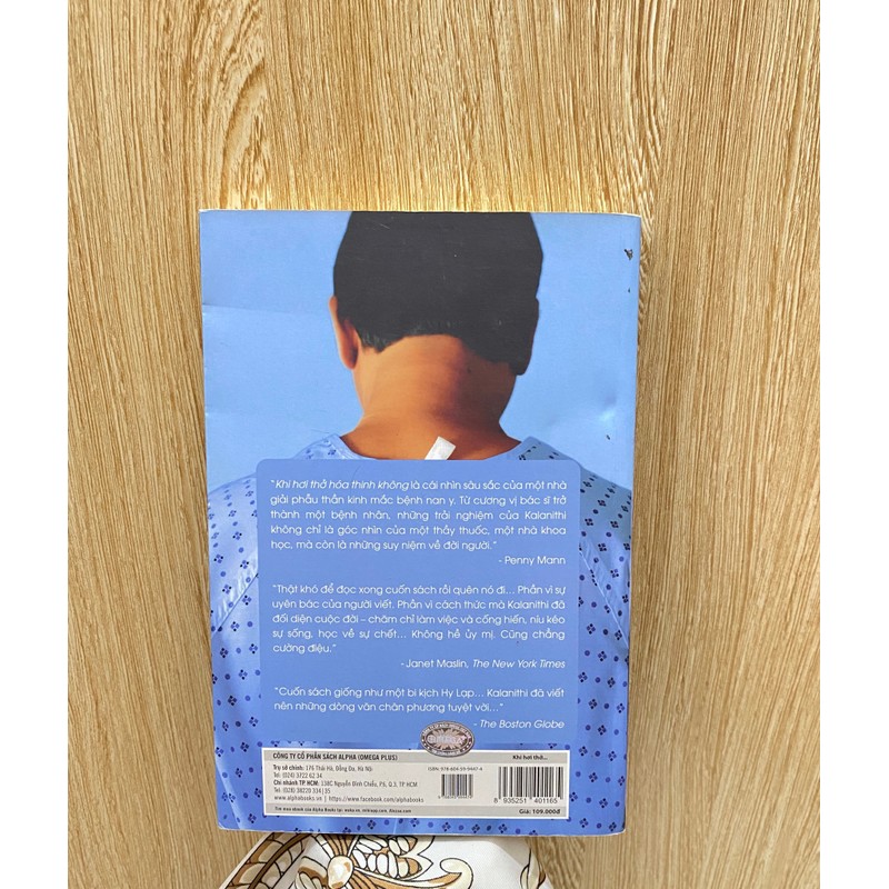 Paul Kalanithi | Khi hơi thở hoá thinh không*TẶNG QUÀ 0Đ FREESHIP THÁNG 4 195680