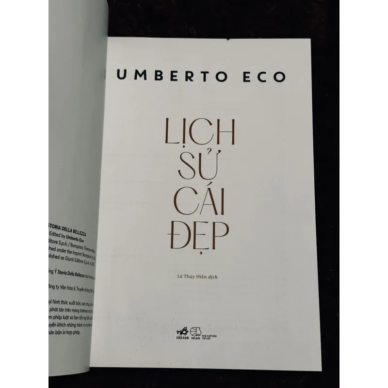Lịch sử cái đẹp - Umberto Eco 722565