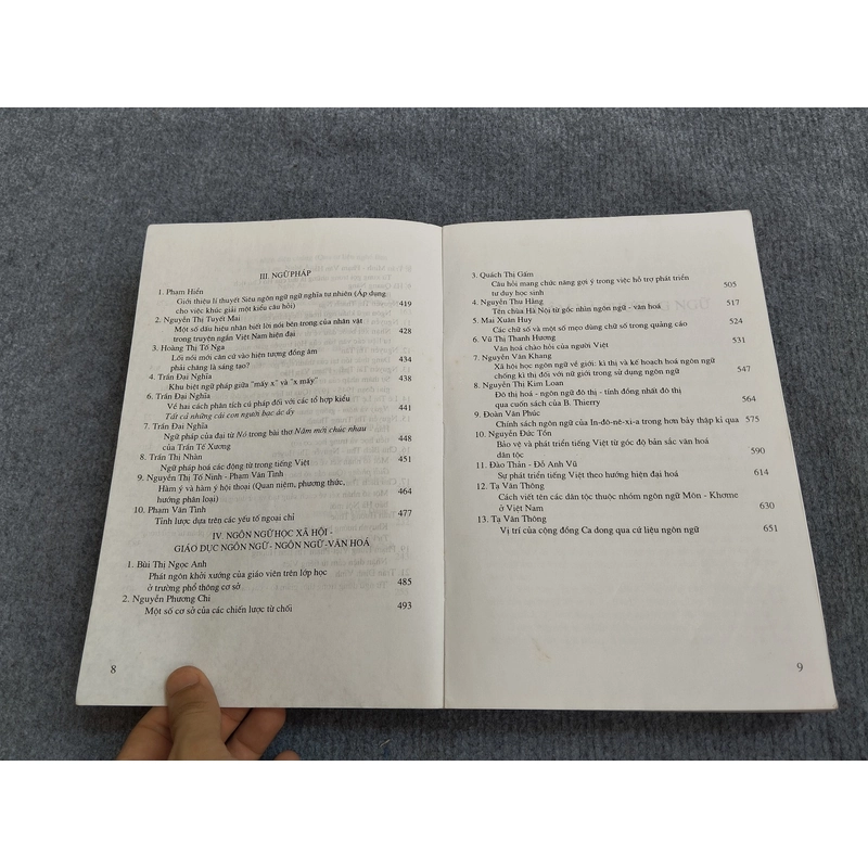 NHỮNG VẤN ĐỀ NGÔN NGỮ HỌC. KỶ YẾU HỘI NGHỊ KHOA HỌC 2003 549879