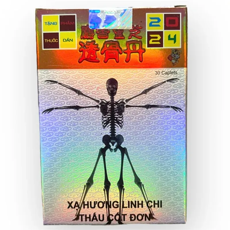 Viên uống đau nhức xương khớp Xạ hương linh chi thấu cốt đơn xuất xứ Singapore 800886