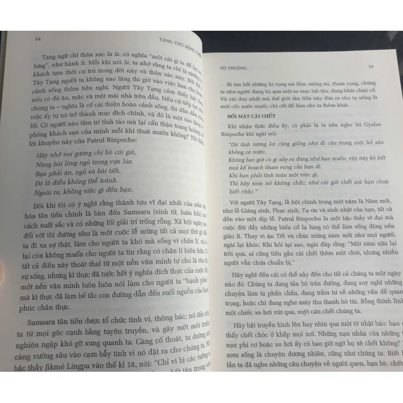 Tạg Thư Sống Chết - Sogyal Rinpoche bản in mới 699061