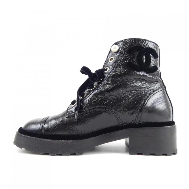 【Khuyến mãi】Giày bốt CHANEL 664003