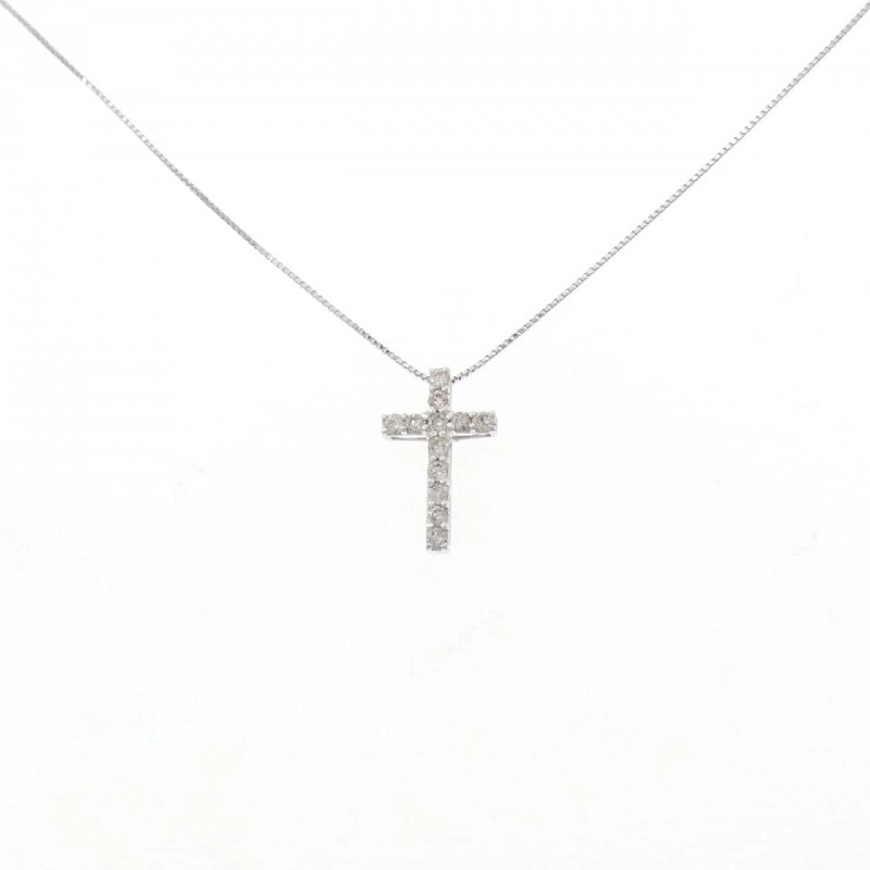 K14WG/K10WG Dây chuyền kim cương 0.20CT - Hàng hiệu Chính hãng 858694