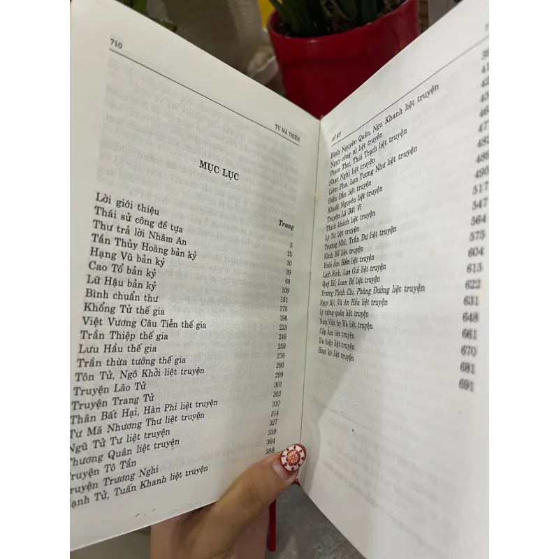 SỬ KÝ - TƯ MÃ THIÊN (PHAN NGỌC dịch) 1041708