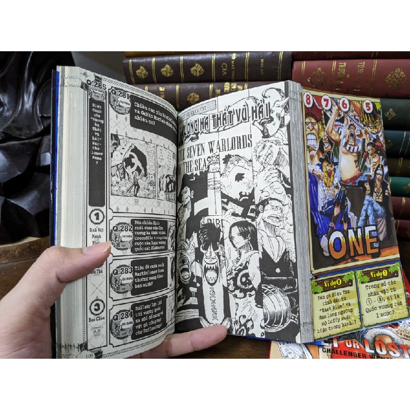 truyện tranh One Piece 500 Quiz Book - Eiichiro Oda ( trọn bộ 2 tập ) 59027