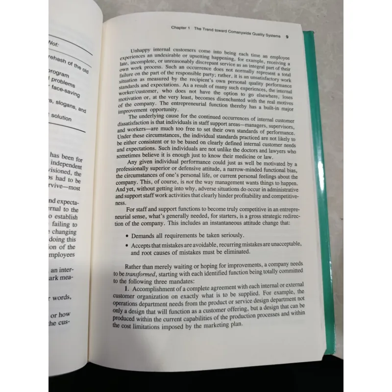 MANAGEMENT OF QUALITY - QUẢN LÝ THỰC TẾ 562772