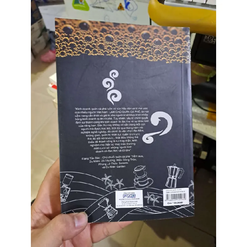 Làm chủ quán cà phê Nguyễn Ngọc Long mới 80% ố bạc màu bìa 2018 MARKETING KINH DOANH HCM1809 560866