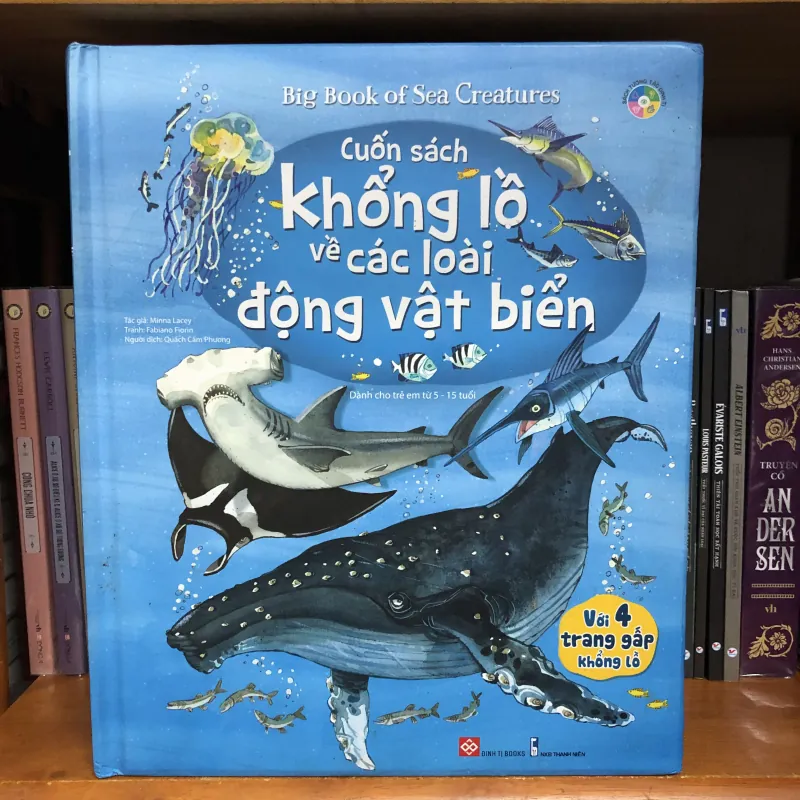 Cuốn Sách Khổng Lồ Về Các Loài Động Vật Biển - Minna Lacey  1050287
