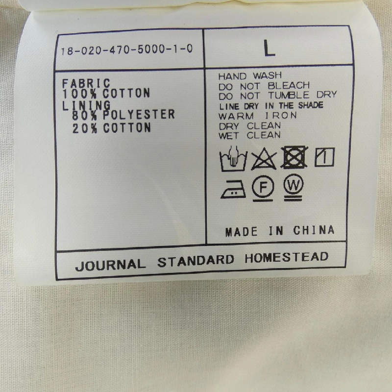 J.S HOMESTEAD J.S HOMESTEAD 18-020-470-5000-1-0 Áo khoác - Hàng hiệu Authentic 886536