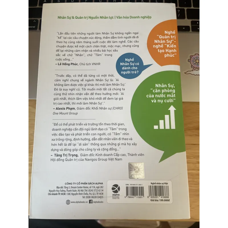 Nghề nhân sự Việt - Alphabooks 703641