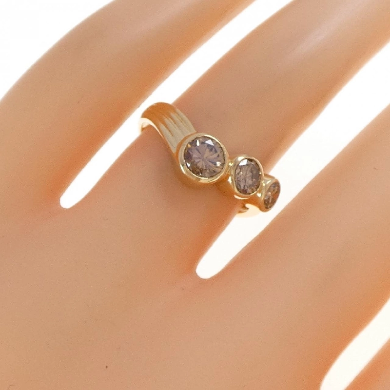 Nhẫn kim cương K18YG 1.02CT - Hàng hiệu chính hãng 853942