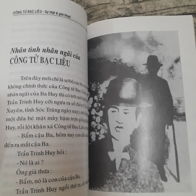 Công tử Bạc Liêu- Sự thật và giai thoại. Soạn giả Phan Trung Nghĩa 697391
