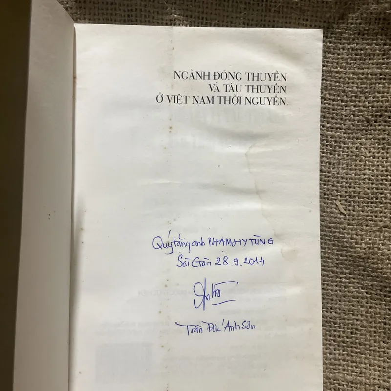 Trần Đức Anh Sơn - ngành đóng thuyền và tàu thuyền ở Việt Nam thời Nguyễn  711878