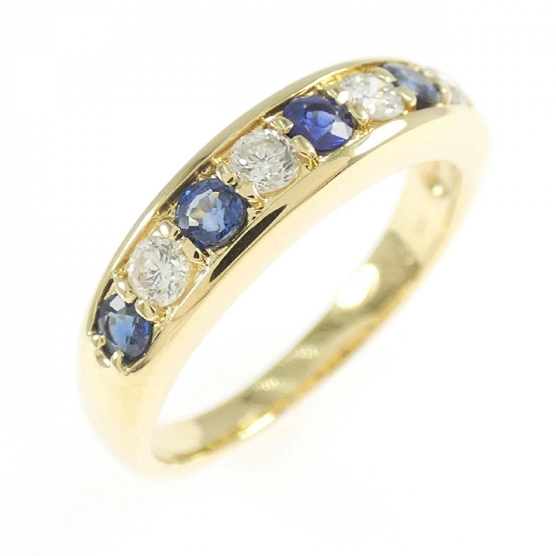 Nhẫn Sapphire K18YG 0.34CT - Hàng hiệu Chính hãng 854265