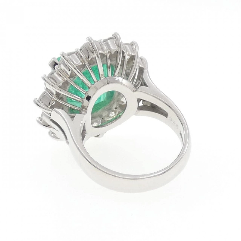 Nhẫn Emerald PT900 9.46CT - Hàng hiệu Chính hãng 848398