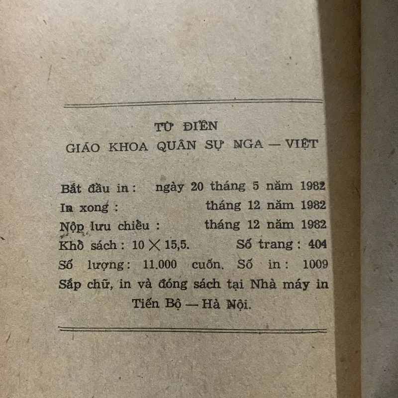 Từ điển giáo khoa quân sự Nga Việt, trên 4000 từ 697103