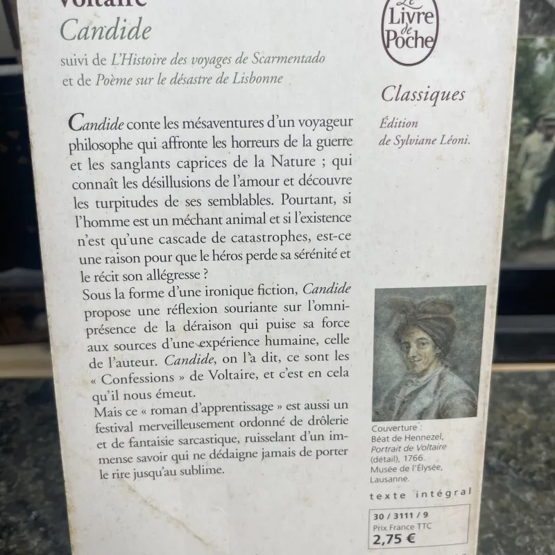 Candide Voltaire tiếng Pháp 761214