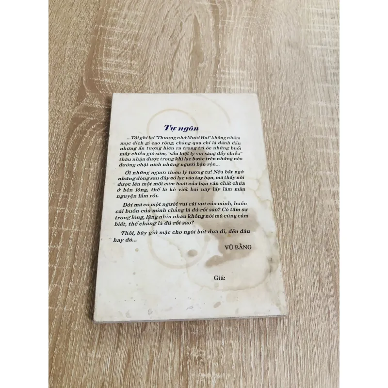 THƯƠNG NHỚ MƯỜI HAI ( Vũ Bằng) 970551