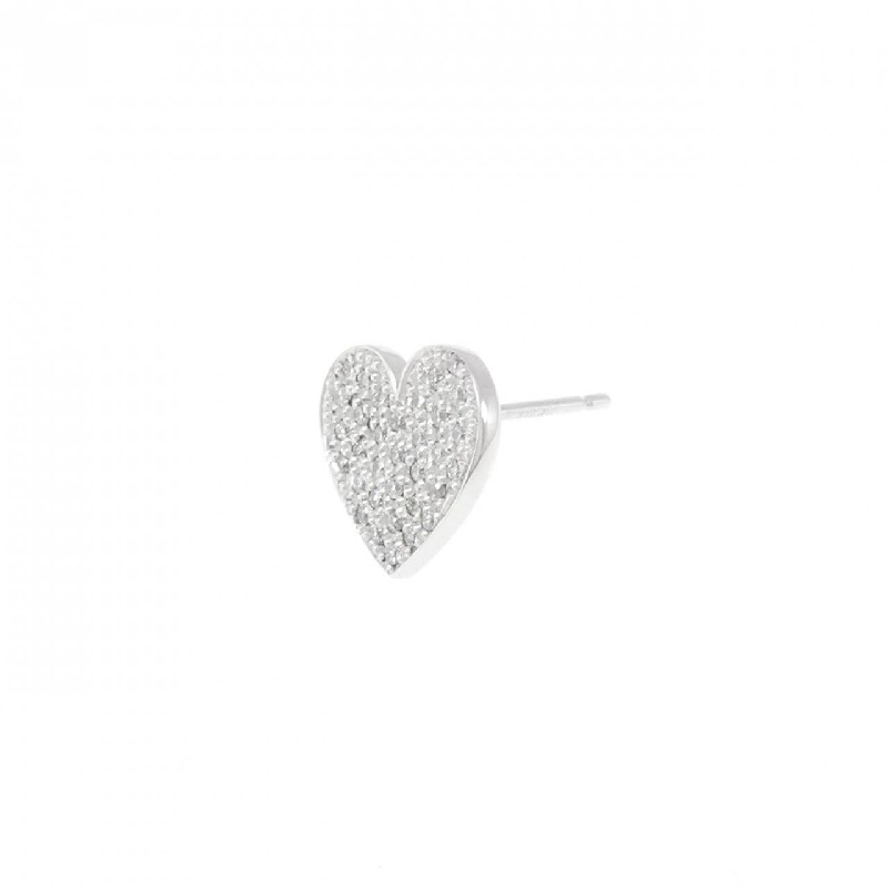 Bông tai kim cương hình trái tim 0.16CT một bên - Hàng hiệu Authentic 843975