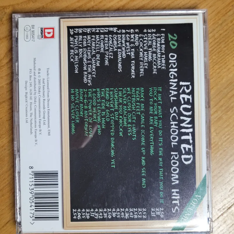 Đĩa CD Nhạc Reunited Volumes 1 2 3 bộ 3 băng cối cassette cũ 1037110