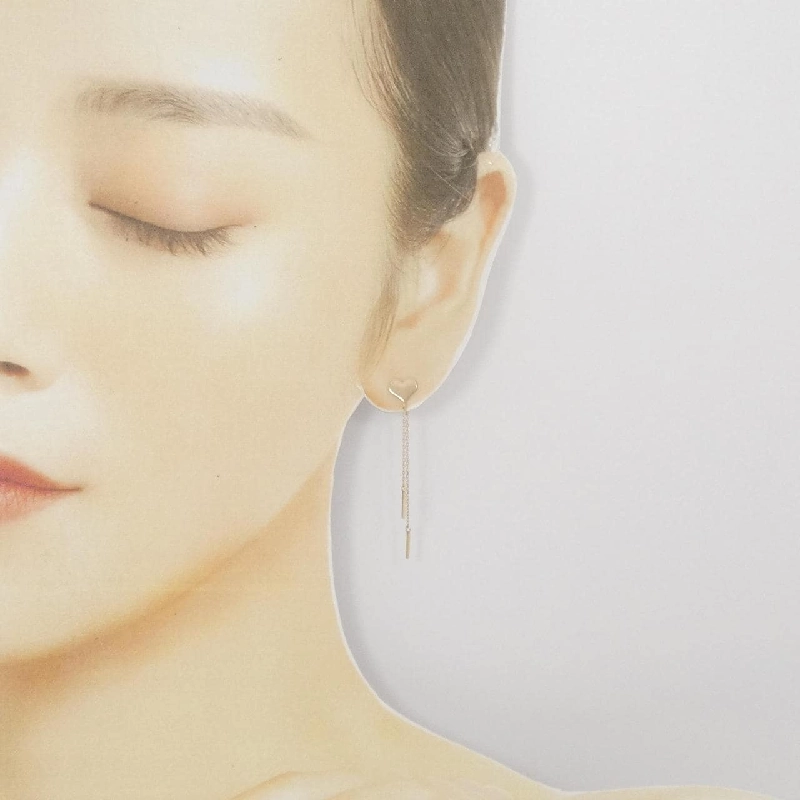 K10YG Bông tai hình trái tim - Hàng hiệu Chính hãng 872014