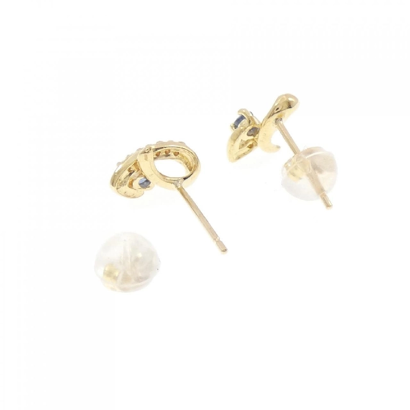 K18YG Sapphire Bông tai - Hàng hiệu Chính hãng 869408