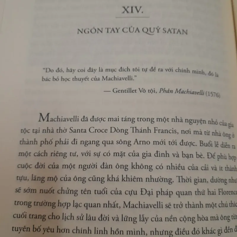 Sách chuyên khảo- MACHIAVELLI - A Biography. Tg. Miles J. Unger. Bìa cứng.  569348