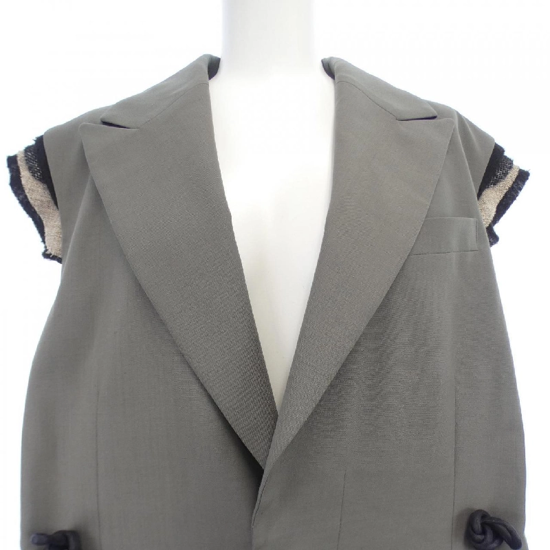 【Mã giảm giá】SACAI Áo vest dài 636481