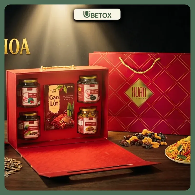 Sét quà tết 2026 - Xuân Phú Hoa ( kèm túi)  737381