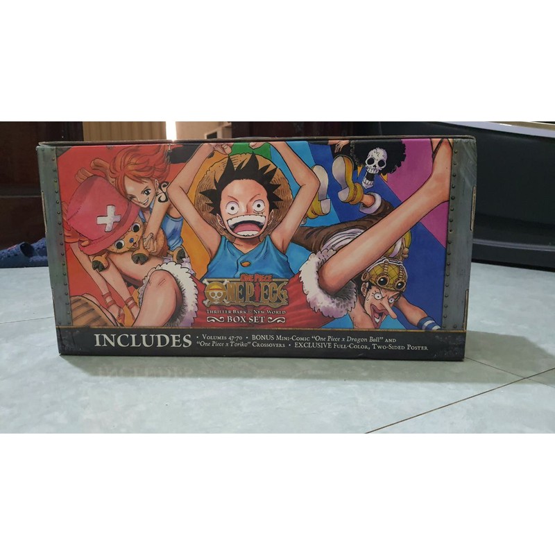 One Piece Box Set 3: Thriller Bark To New World, Volumes 47-70 With Premium - Tiếng Anh 79186