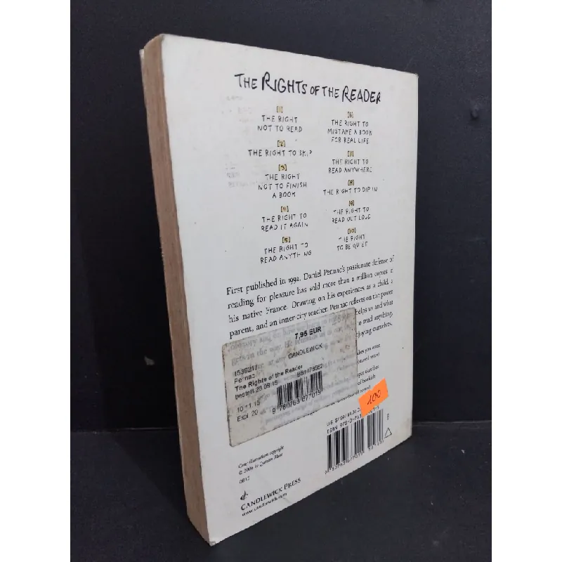[Phiên Chợ Sách Cũ] The rights of the reader 2303 428926
