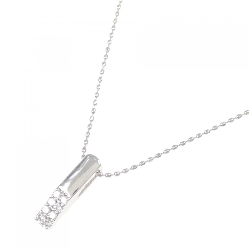 K18WG Dây chuyền kim cương 0.07CT - Hàng hiệu Chính hãng 856254