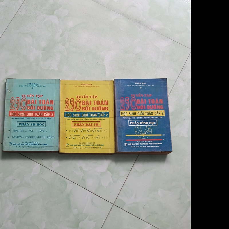 Bộ 3 cuốn tuyển tập 250 bài toán bồi dưỡng hsg cấp 2 466272