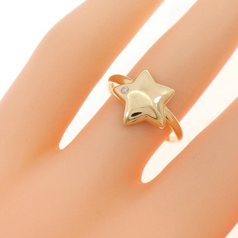 Nhẫn kim cương K18YG 0.02CT - Hàng hiệu Chính hãng 850931