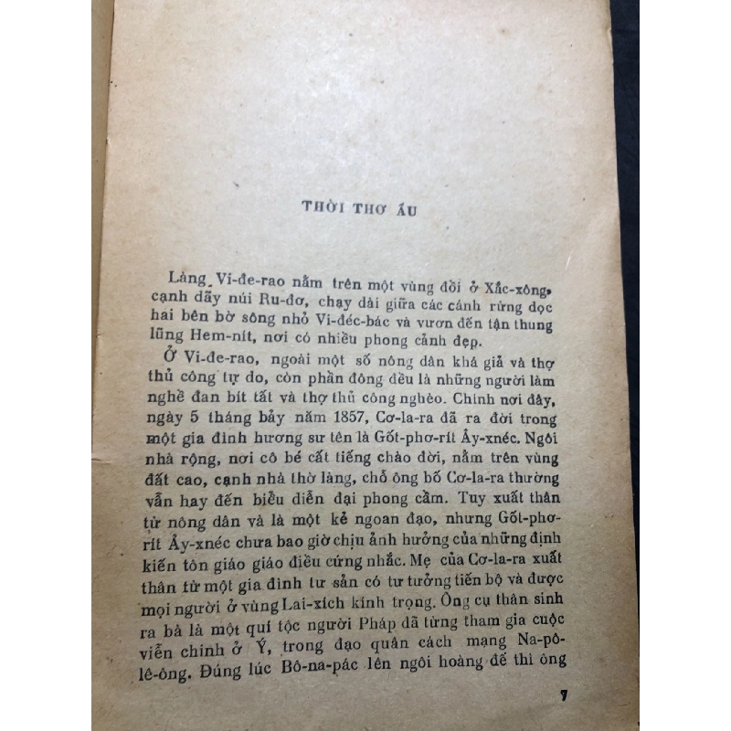Cơ-la-ra Xét-kin 1980 mới 50% ố bẩn rách bìa Gan-na In-Béc-Gơ HPB0906 SÁCH VĂN HỌC 915709