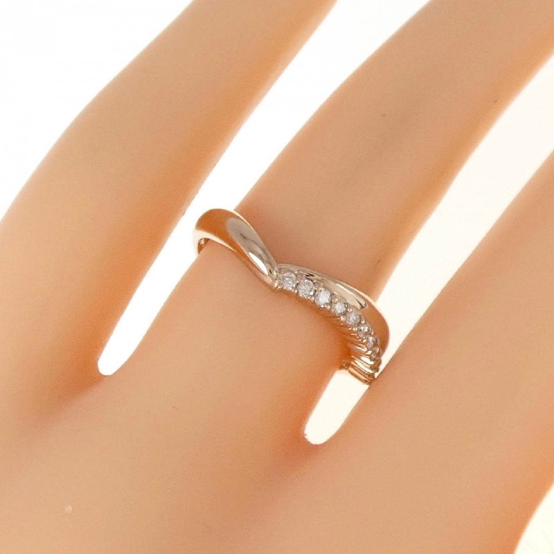 Nhẫn kim cương K18PG 0.18CT 673694