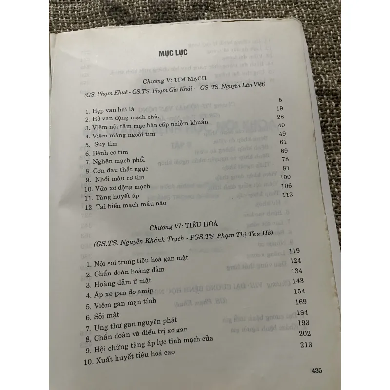 Bài Giảng bệnh học nội khoa tập 2; 435 trang khổ lớn  1022814