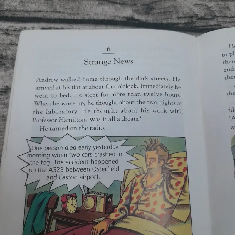 Heinemann guided readers series The Night Visitor. For beginner level 697481