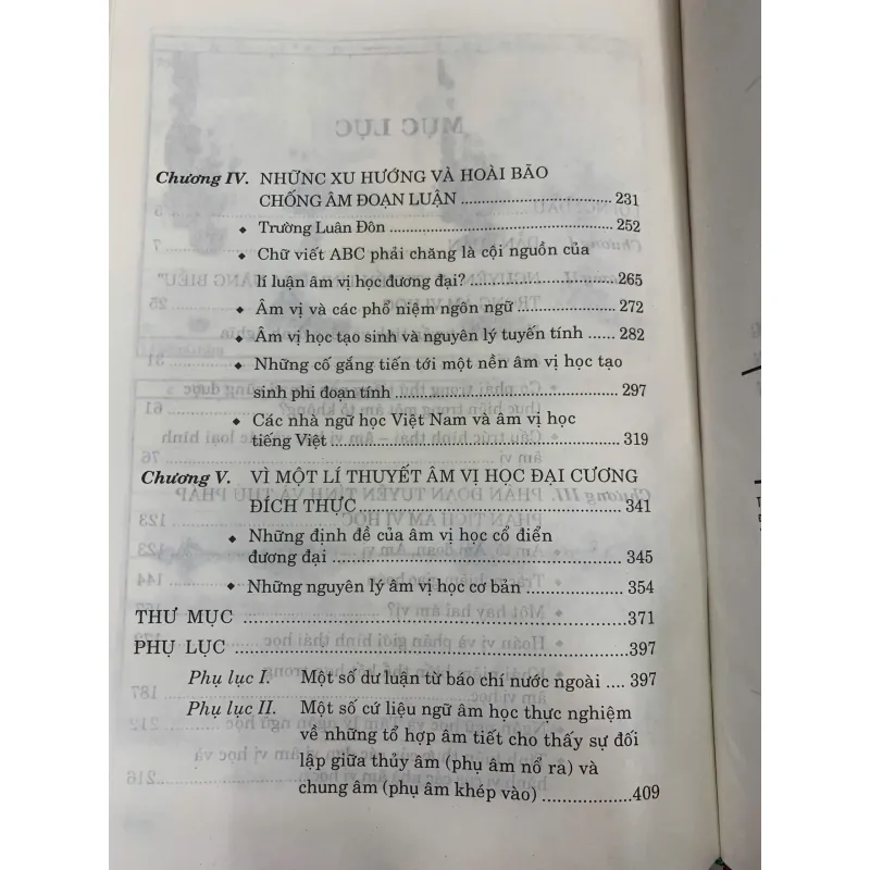 ÂM VỊ HỌC VÀ TUYẾN TÍNH (BÌA CỨNG) - CAO XUÂN HẠO 1026679