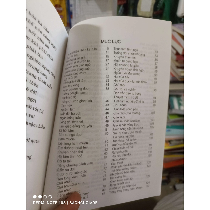 Tứ kệ tĩnh tâm 2006 mới 80% ố Phật giáo HCM2702 930088