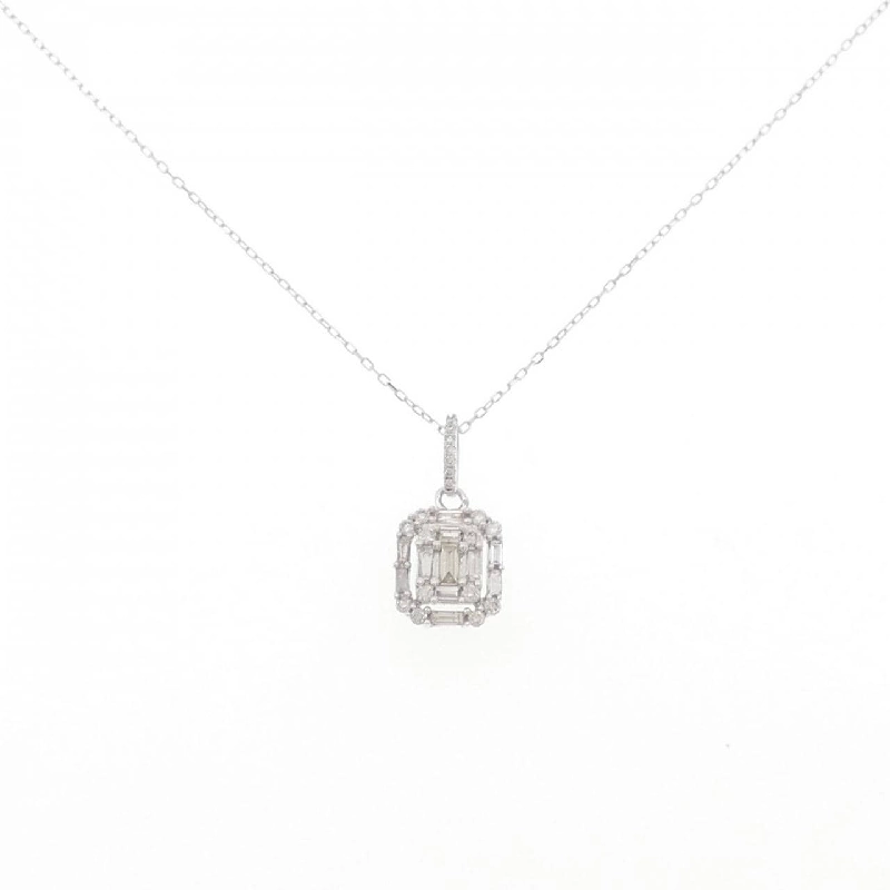 K18WG Dây chuyền kim cương 0.30CT - Hàng hiệu Chính hãng 856840