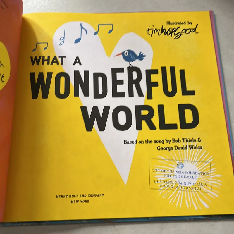 What a wonderfull world (Khổ to) 502963