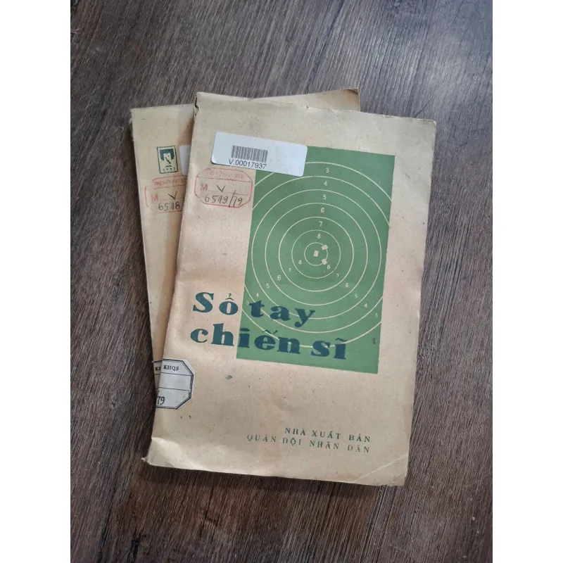 Sổ Tay Chiến Sĩ - NXB Quân đội nhân dân - Huấn luyện quân sự 717180