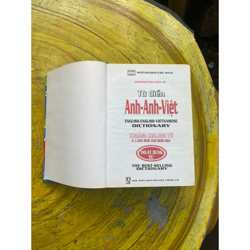 TỪ ĐIỂN ANH- ANH- VIỆT ENGLISH-ENGLISH-VIETNAMESE DICTIONARY 731052