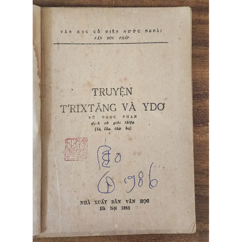 Truyện cổ dân gian Pháp: TRISTAN & ISEULT 717693